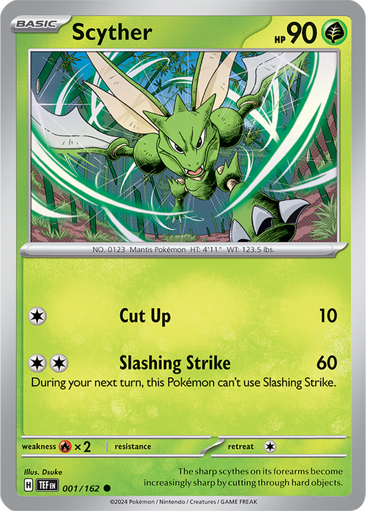 #001 Scyther