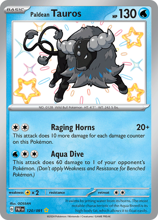 #120 Paldean Tauros