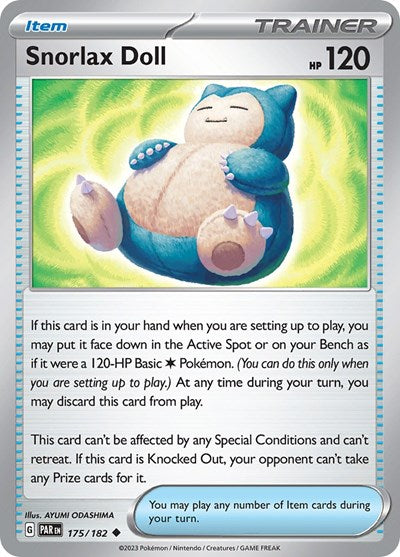 #175 Snorlax Doll