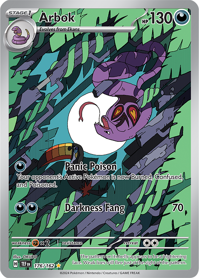 #176 Arbok (Illustration Rare)