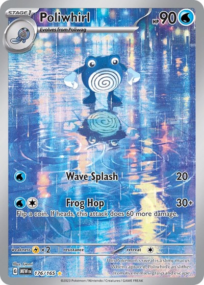 #176 Poliwhirl (Illustration Rare)