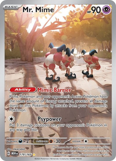 #179 Mr. Mime (Illustration Rare)