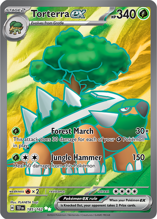 #185 Torterra ex (Full Art)