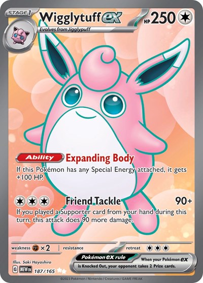 #187 Wigglytuff-ex (Full Art)