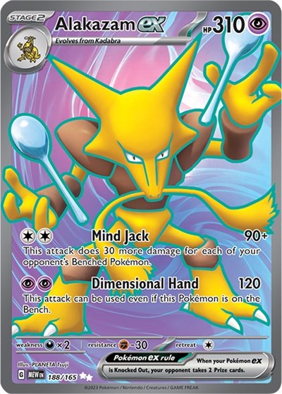 #188 Alakazam-ex (Full Art)