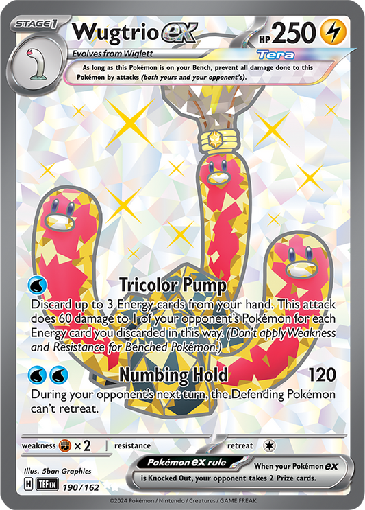 #190 Wugtrio ex (Full Art)