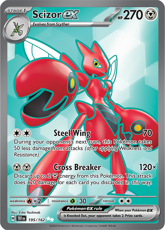 #195 Scizor ex (Full Art)