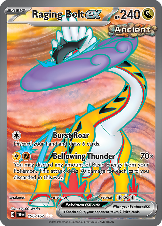 #196 Raging Bolt ex (Full Art)