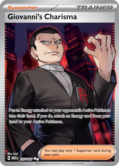 #197 Giovanni's Charisma (Illustration Rare)