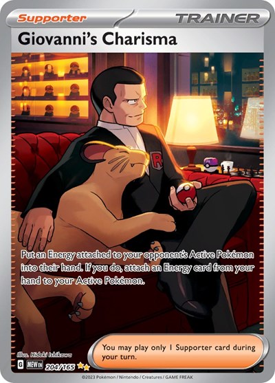 #204 Giovanni's Charisma (Special Illustration)