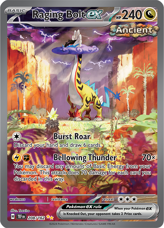 #208 Raging Bolt ex (Special Illustration)