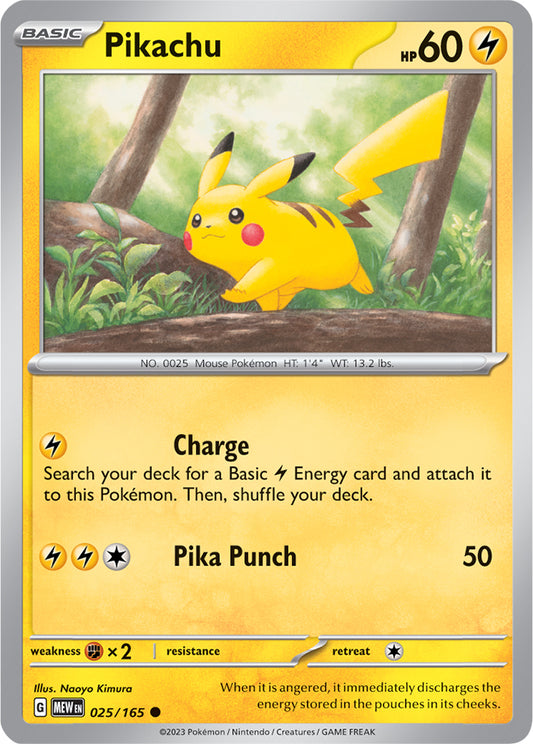 #025 Pikachu