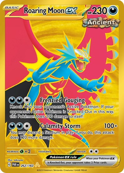 #262 Roaring Moon ex (Hyper Rare)