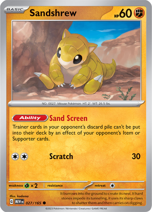 #027 Sandshrew