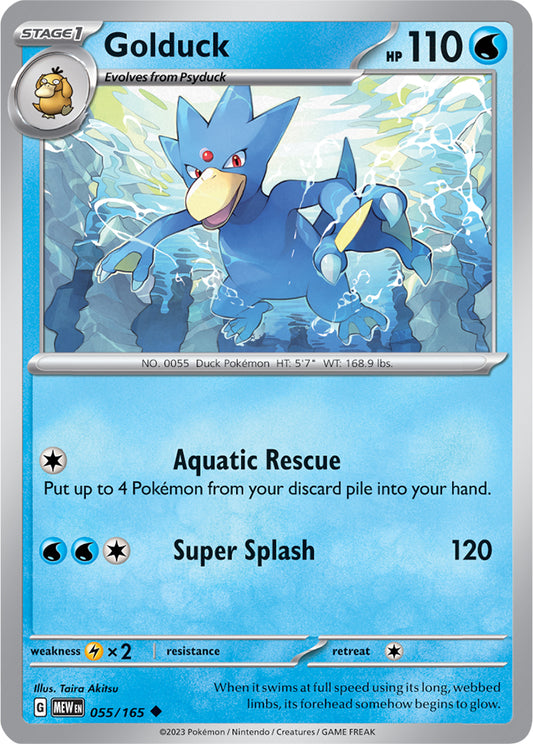 #055 Golduck