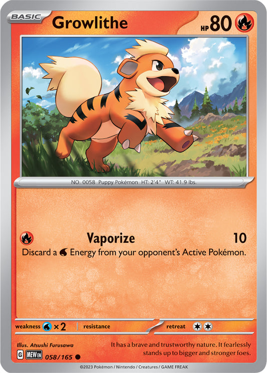 #058 Growlithe